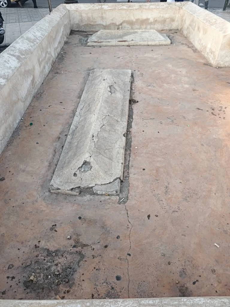 قبر موسى بن سندان وأبو عبد الرحمن جمعة الرميلي